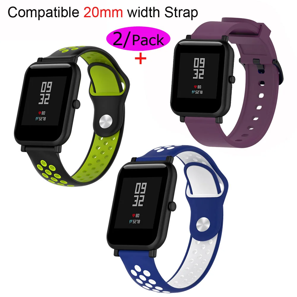 20mm Silicone Bracelet Band For Xiaomi Huami Amazfit Bip Watch Strap Amazfit GTR 42mm Watchband Amazfit GTS Wristband Wrist Band
20mm Silicone Bracelet Band For Xiaomi Huami Amazfit Bip Watch Strap Amazfit GTR 42mm Watchband Amazfit GTS Wristband Wrist Band