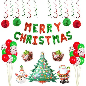 42pcs/set Merry Christmas Letters Sequin Foil Balloons Santa Claus Suit For Xmas Christmas Party Decoration
42pcs/set Merry Christmas Letters Sequin Foil Balloons Santa Claus Suit For Xmas Christmas Party Decoration