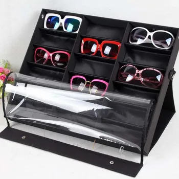 High-grade Jewelry Display Box Storage Case Street Glasses Display Shelves Of Vertical Transparent Cover Sunglasses
High-grade Jewelry Display Box Storage Case Street Glasses Display Shelves Of Vertical Transparent Cover Sunglasses