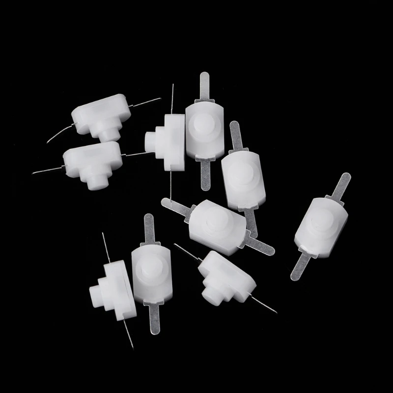 10 Pcs DC Latching Push Button Switch On Off For Torch Flashlight Light Lamp Wall Outlet
10 Pcs DC Latching Push Button Switch On Off For Torch Flashlight Light Lamp Wall Outlet