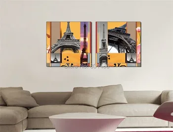 2 Piece Hot Sell Modern Wall Painting Pairs Eiffel Tower Decorative Art Picture Print On Canvas for Home Decor
2 Piece Hot Sell Modern Wall Painting Pairs Eiffel Tower Decorative Art Picture Print On Canvas for Home Decor