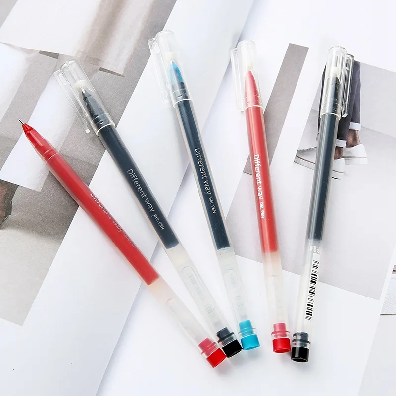 12 pcs Black Blue Red color ink gel pen 0.5mm fine pens Office signature writing Stationery School student supplies canetas F087
12 pcs Black Blue Red color ink gel pen 0.5mm fine pens Office signature writing Stationery School student supplies canetas F087