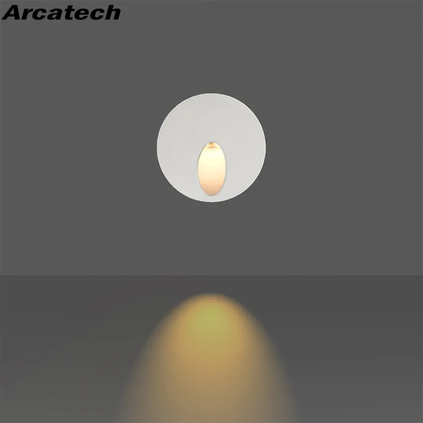 LED Stair Light 3W Round Recessed LED Wall Lamp Footlight Aluminum Corner Light for Pathway Step Stair 10Pcs NR-144
LED Stair Light 3W Round Recessed LED Wall Lamp Footlight Aluminum Corner Light for Pathway Step Stair 10Pcs NR-144