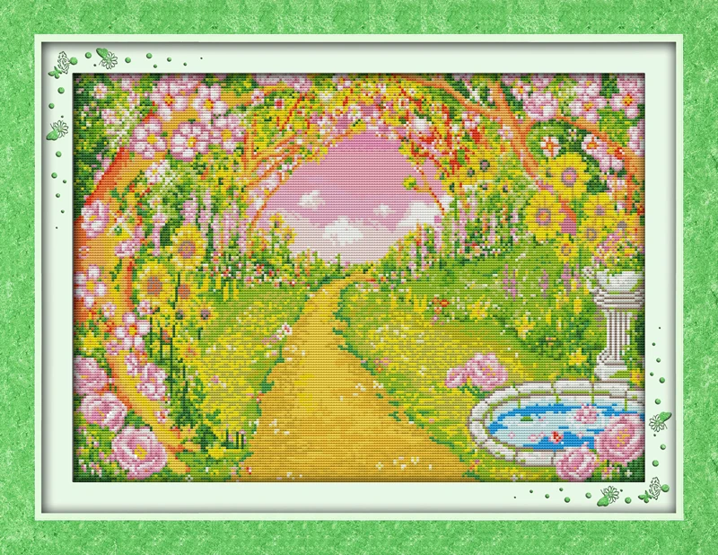 New Quiet Cotton scenery DMC home decor canvas Cross Stitch kits 14ct white 11ct print embroidery DIY handmade needlework wall
New Quiet Cotton scenery DMC home decor canvas Cross Stitch kits 14ct white 11ct print embroidery DIY handmade needlework wall