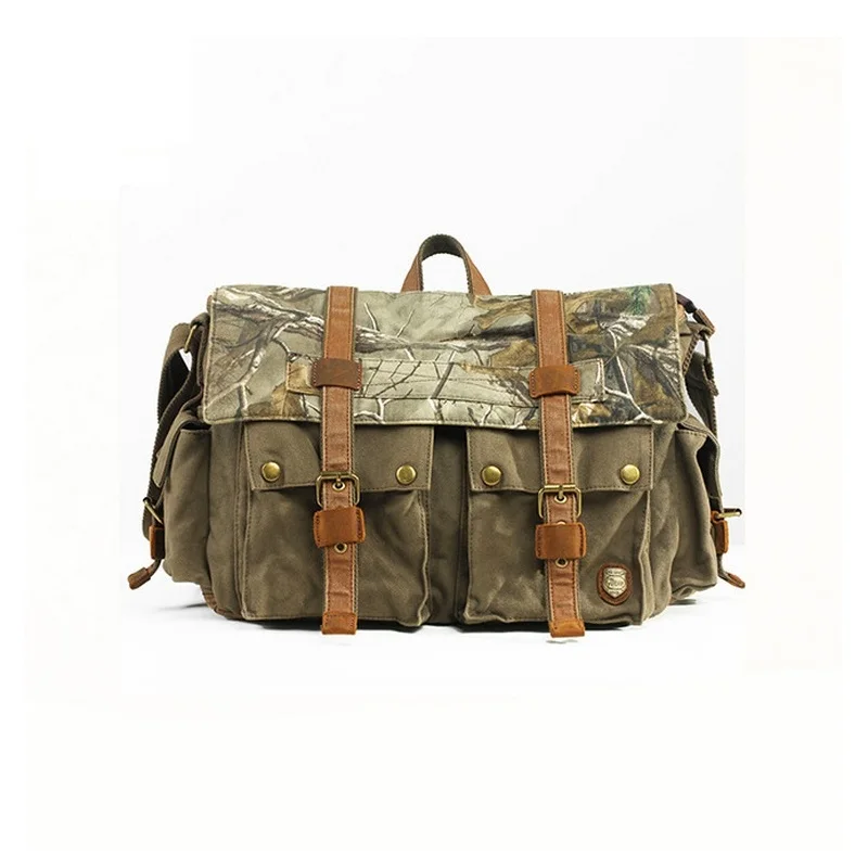 2018 New Retro Camouflage Canvas Bag Men's Shoulder Messenger Bag Out-Door Military Enthusiasts Tac-tical Male Bag
2018 New Retro Camouflage Canvas Bag Men's Shoulder Messenger Bag Out-Door Military Enthusiasts Tac-tical Male Bag