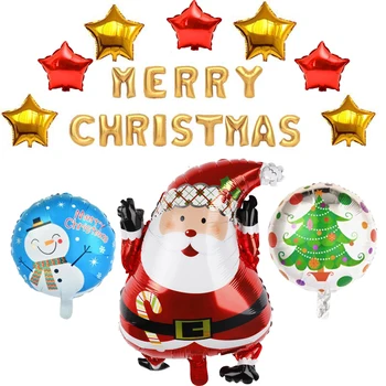 1 Set Christmas decorations for home marry christmas balloons Happy new year party supplies Christmas foil balloon
1 Set Christmas decorations for home marry christmas balloons Happy new year party supplies Christmas foil balloon