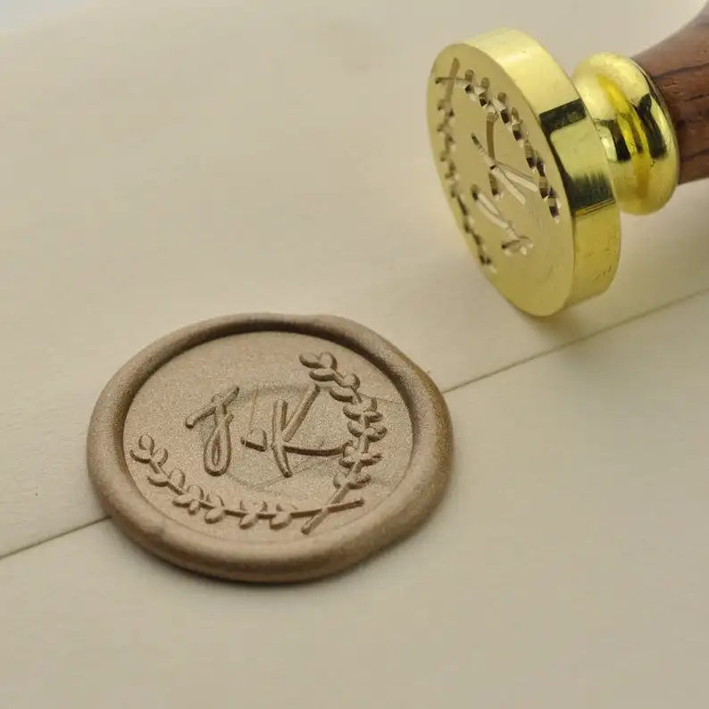 

Wedding Invitation Seal Sealing Wax Stamp Customer Order Personalized Initials Wax Seal Stamp Custom Wedding Initials Seals