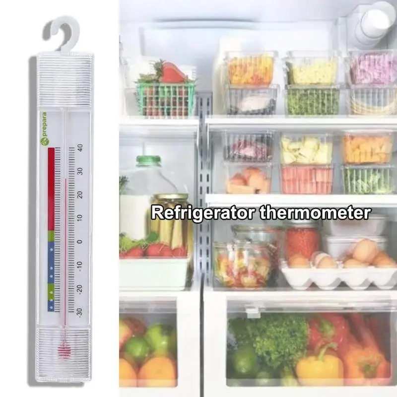 Indoor Household Fridge Dial Thermometer Freezer Refrigerator with Hook Thermometers Function For Home Fridge
Indoor Household Fridge Dial Thermometer Freezer Refrigerator with Hook Thermometers Function For Home Fridge