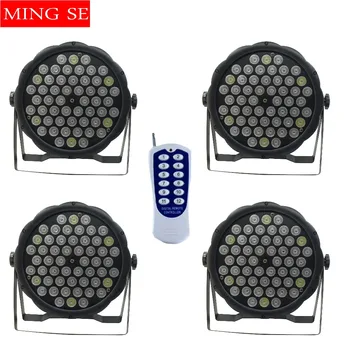 4Pcs/lots 54X3W RGBW LED Par Light LED PAR DMX512 controller led lights with Remote control disco lights DJ equipment
4Pcs/lots 54X3W RGBW LED Par Light LED PAR DMX512 controller led lights with Remote control disco lights DJ equipment