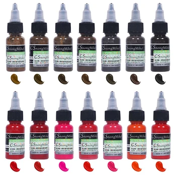 15ml/Bottle Eyebrow Lip Tattoo Ink Permanent Lip Eye Line Makeup Tattoo Microblading Pigment Eyebrow Tattoo Color Paint Ink Tool
15ml/Bottle Eyebrow Lip Tattoo Ink Permanent Lip Eye Line Makeup Tattoo Microblading Pigment Eyebrow Tattoo Color Paint Ink Tool