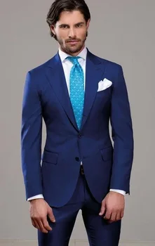 Blue Business Men Daily Work Wear 2017 Elegant Groomsmen Wedding/Dinner Party Tuxedos Peaked Lapel Two Piece Men Suits Blazer
Blue Business Men Daily Work Wear 2017 Elegant Groomsmen Wedding/Dinner Party Tuxedos Peaked Lapel Two Piece Men Suits Blazer