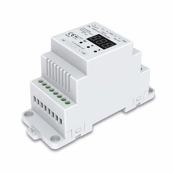 DL DIN rail mounted DMX512 to 4CH 0-10V Decoder;DC5-24V input;DMX512 signal input; 0-10V signal output
DL DIN rail mounted DMX512 to 4CH 0-10V Decoder;DC5-24V input;DMX512 signal input; 0-10V signal output