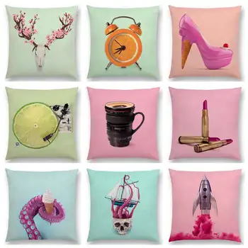Hot Sale Pink Dream Colorful Fantasy Sexy Color Party High Heel Lipstick Candy Coffee Smoke Cushion Home Decor Sofa Throw Pillow
Hot Sale Pink Dream Colorful Fantasy Sexy Color Party High Heel Lipstick Candy Coffee Smoke Cushion Home Decor Sofa Throw Pillow