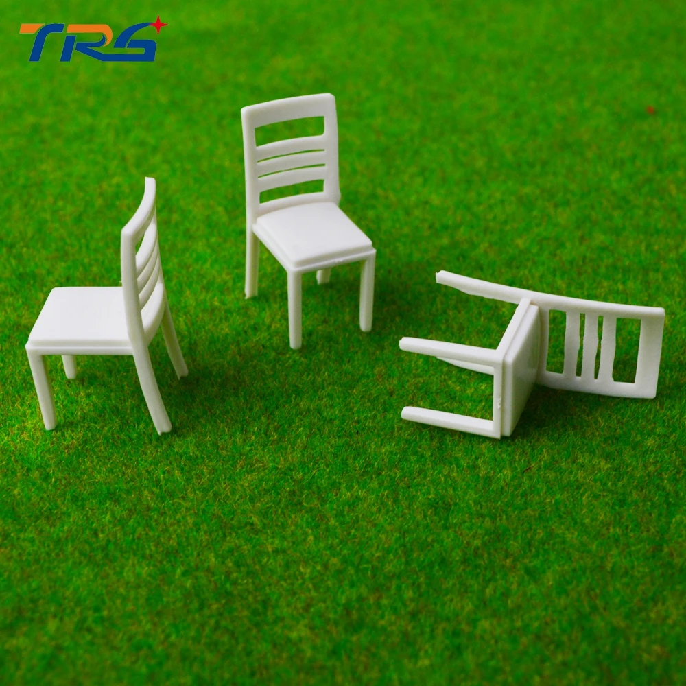 Teraysun 100pcs 1/20 scale Architectural scale model furniture ABS plastic model chair for model train layout scenery
Teraysun 100pcs 1/20 scale Architectural scale model furniture ABS plastic model chair for model train layout scenery