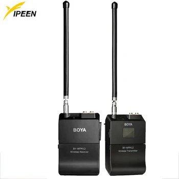 BOYA BY-WFM12 Wireless VHF Microphone System for DSLR Camera iPhone Camcorder Audio Recorder Tablet Dual Jacke for Transmitter
BOYA BY-WFM12 Wireless VHF Microphone System for DSLR Camera iPhone Camcorder Audio Recorder Tablet Dual Jacke for Transmitter