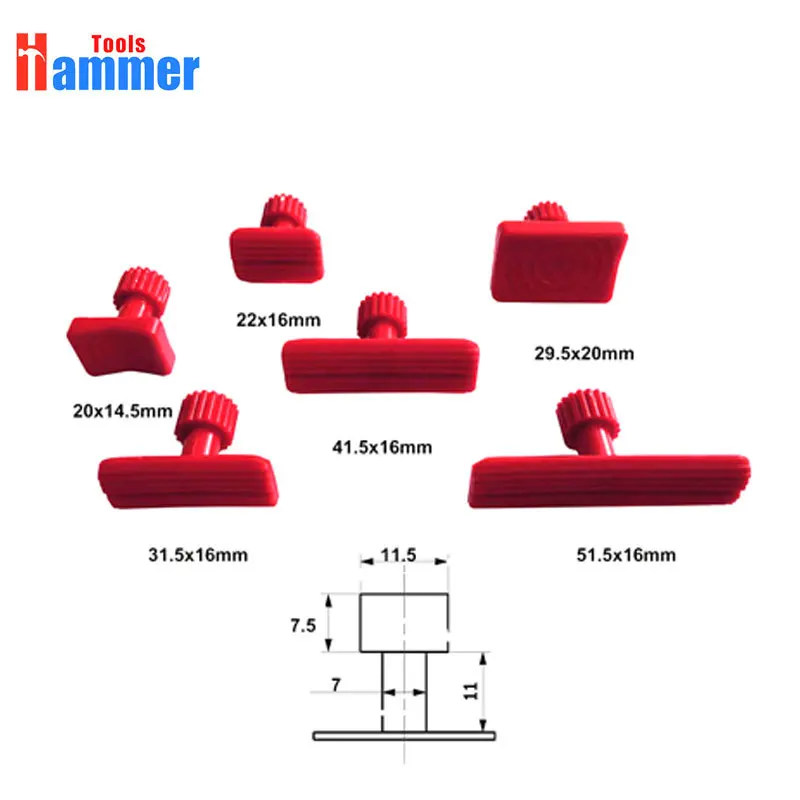 PDR Tools Glue Pulling Tabs PDR Glue Tabs Auto Body Dent Repair Tool Red Pulling Tabs
PDR Tools Glue Pulling Tabs PDR Glue Tabs Auto Body Dent Repair Tool Red Pulling Tabs
