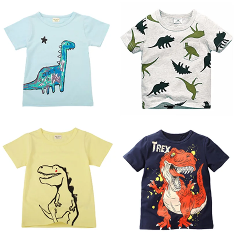 Children Kid Baby Boys T Shirt Summer Clothing Cartoon Dinosaur Print Short Sleeve T-shirt Tops Tee Shirt Roupas Infantis Menino
Children Kid Baby Boys T Shirt Summer Clothing Cartoon Dinosaur Print Short Sleeve T-shirt Tops Tee Shirt Roupas Infantis Menino