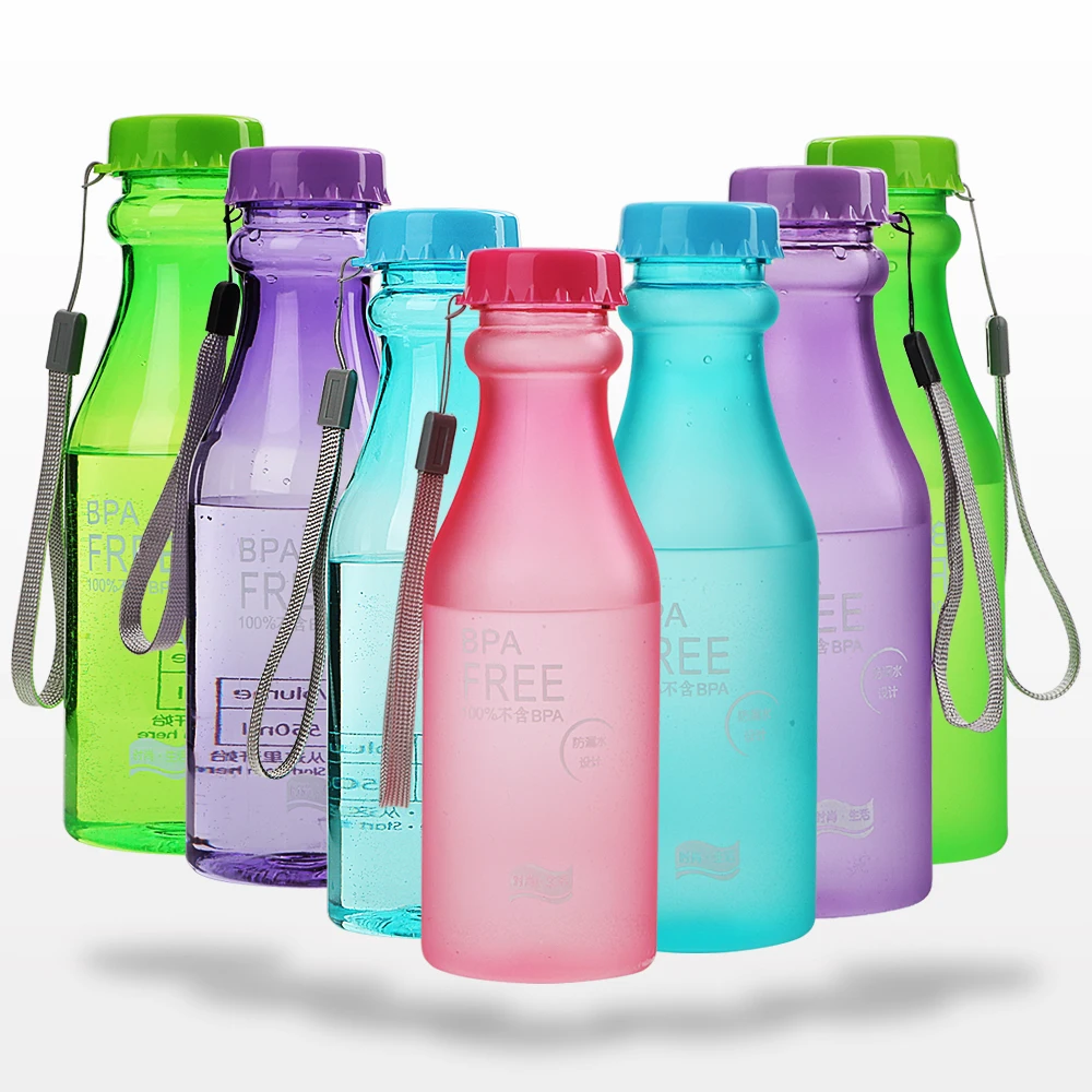550ml BPA Water Bottle Candy Colors Juice Drinking Bottle Frosted Free for Travel Camping Yoga Running Sports Leak-proof
550ml BPA Water Bottle Candy Colors Juice Drinking Bottle Frosted Free for Travel Camping Yoga Running Sports Leak-proof