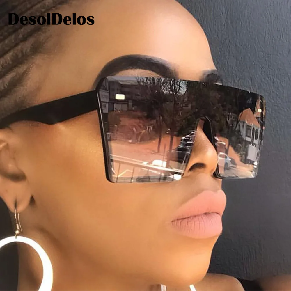 Oversized Square Sunglasses Women 2019 Luxury Brand Fashion Flat Top Red Black Clear Lens One Piece Men Gafas Shade Mirror UV400
Oversized Square Sunglasses Women 2019 Luxury Brand Fashion Flat Top Red Black Clear Lens One Piece Men Gafas Shade Mirror UV400