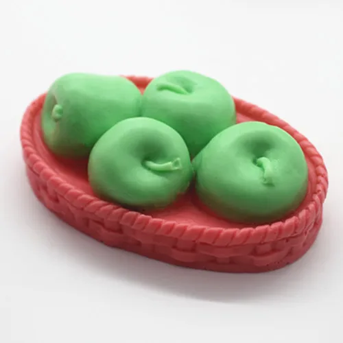 Apple Basket Fruit Tray Soap Mold Handmade Craft Desk Decoration Creative Gift Clay Silicone Mould
Apple Basket Fruit Tray Soap Mold Handmade Craft Desk Decoration Creative Gift Clay Silicone Mould