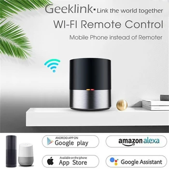 Geeklink Smart Home WIFI+IR Remote Controller for iOS Android APP Voice Control for USA Alexa USA Google Home Automation
Geeklink Smart Home WIFI+IR Remote Controller for iOS Android APP Voice Control for USA Alexa USA Google Home Automation