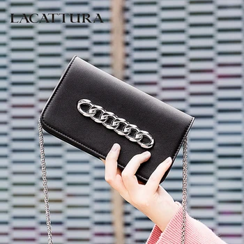 LACATTURA Fashion Clutch Bag for Women Brand Luxury messenger Bags Womens Baguette Handbags Ladies Chain Crossbody Shoulder Bags
LACATTURA Fashion Clutch Bag for Women Brand Luxury messenger Bags Womens Baguette Handbags Ladies Chain Crossbody Shoulder Bags