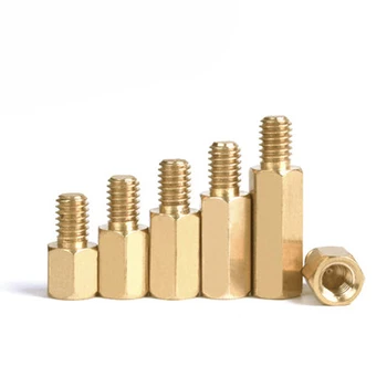 6#-32*6+4mm Brass MalexFemale Standoff Spacer Screw Hexagonal Pillars Single-head Screws copper column computer Bolts QTY 20Pcs
6#-32*6+4mm Brass MalexFemale Standoff Spacer Screw Hexagonal Pillars Single-head Screws copper column computer Bolts QTY 20Pcs