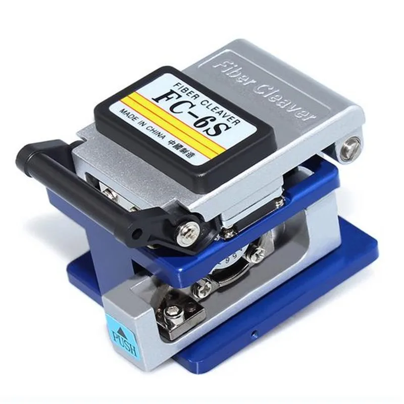 FC-6S Optical Fiber Cleaver Cutting Tools Fiber Optical Cutter,Cold Contact Dedicated Metal fiber cleaver FC 6S FTTH cutting
FC-6S Optical Fiber Cleaver Cutting Tools Fiber Optical Cutter,Cold Contact Dedicated Metal fiber cleaver FC 6S FTTH cutting