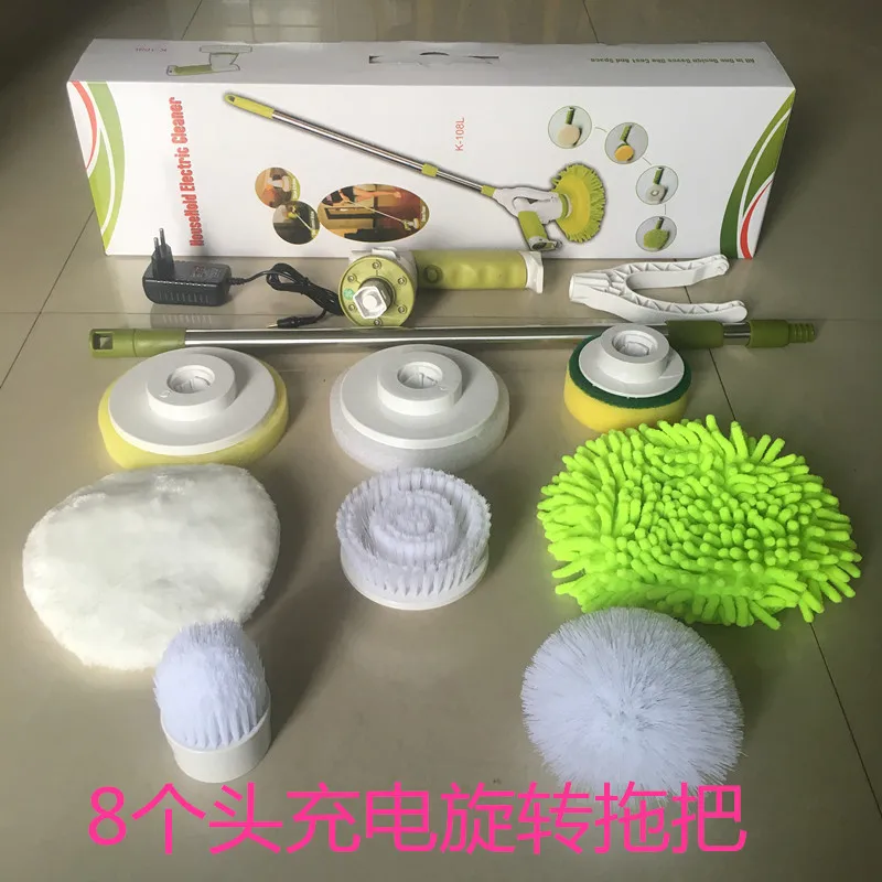 Household 8 Cleaning Heads Rechargeable Electric Long Handle Mop Wirelessly Kitchen Cleaning Tool Electric Floor Mop
Household 8 Cleaning Heads Rechargeable Electric Long Handle Mop Wirelessly Kitchen Cleaning Tool Electric Floor Mop