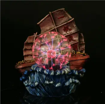 Christmas gift Electron ion Magic Ball Process Decoration sailboat modeling Electrostatic ball novel Crafts Decorative lights
Christmas gift Electron ion Magic Ball Process Decoration sailboat modeling Electrostatic ball novel Crafts Decorative lights
