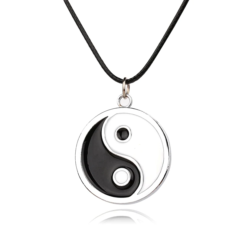 Japanese Anime Necklace Bagua Taiji Symbol Charms Necklace Alloy Yinyang Bijouterie Pendants Choker Wholesale For Friends
Japanese Anime Necklace Bagua Taiji Symbol Charms Necklace Alloy Yinyang Bijouterie Pendants Choker Wholesale For Friends