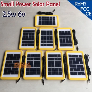 2.5W 6V 140*190*18mm Small Power Poly Solar Panel Module with Plastic Frame, Nice Appearance, TUV, CE, RoHS Certificates
2.5W 6V 140*190*18mm Small Power Poly Solar Panel Module with Plastic Frame, Nice Appearance, TUV, CE, RoHS Certificates
