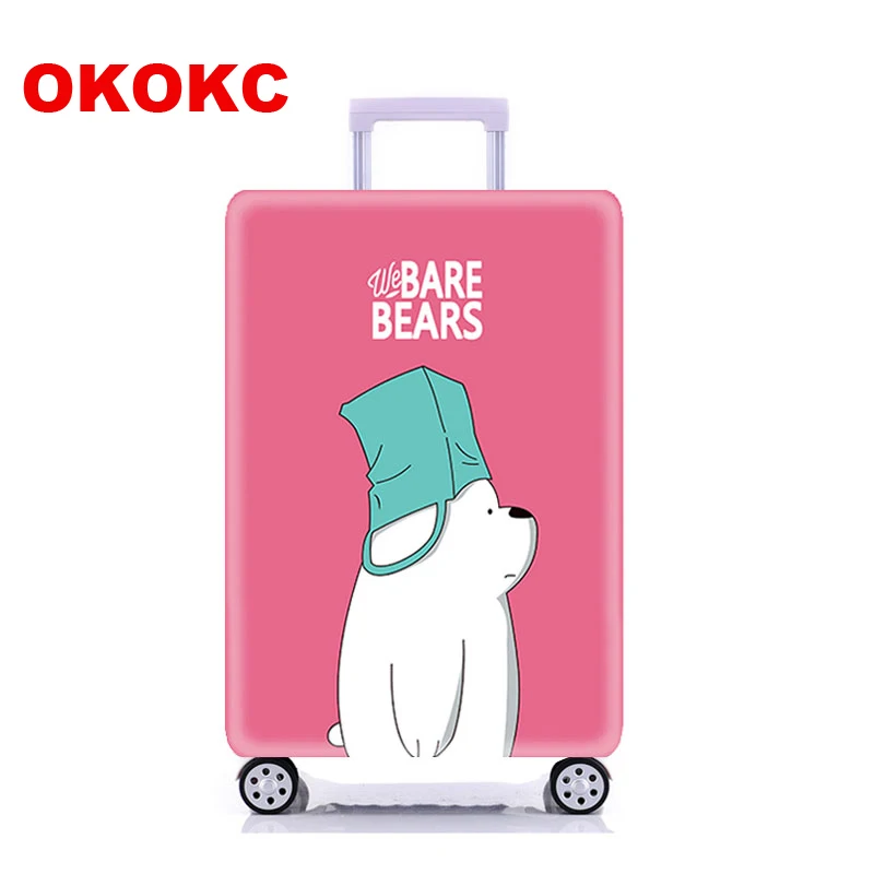 OKOKC Hat Bear Elastic Thickest Travel Suitcase Protective Luggage Cover Apply to 18''-32'' Case Suitcase,Travel Accessories
OKOKC Hat Bear Elastic Thickest Travel Suitcase Protective Luggage Cover Apply to 18''-32'' Case Suitcase,Travel Accessories