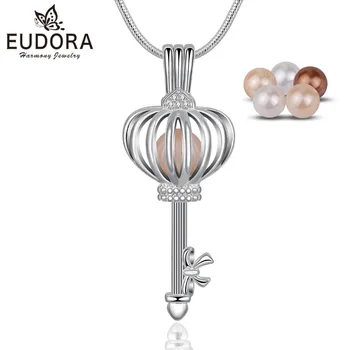 Eudora Pearl Key Necklace Hollow Nature Freshwater Locket Pendant with 8Pcs Pearl Beads for Women Fashion Jewelry Birthday Gift
Eudora Pearl Key Necklace Hollow Nature Freshwater Locket Pendant with 8Pcs Pearl Beads for Women Fashion Jewelry Birthday Gift