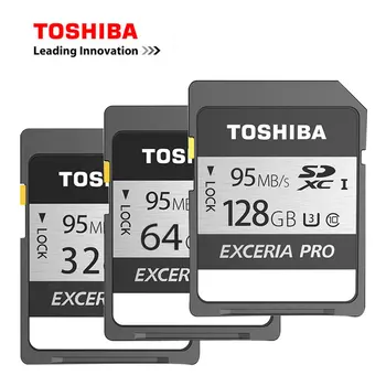 100% Original TOSHIBA SD Card EXCERIA PRO 128GB 64GB 32GB Class 10 UHS-I U3 SDHC SDXC Carte SD Memory Card 95MB/s For Camcorder
100% Original TOSHIBA SD Card EXCERIA PRO 128GB 64GB 32GB Class 10 UHS-I U3 SDHC SDXC Carte SD Memory Card 95MB/s For Camcorder