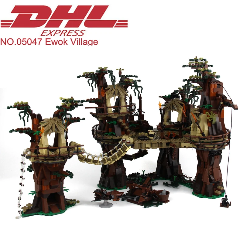 2018 Lepin 1990Pcs Star Wars Figures The Ewok Village Model Building Kits Blocks Bricks Toys For Children Gift Compatible 10236
2018 Lepin 1990Pcs Star Wars Figures The Ewok Village Model Building Kits Blocks Bricks Toys For Children Gift Compatible 10236
