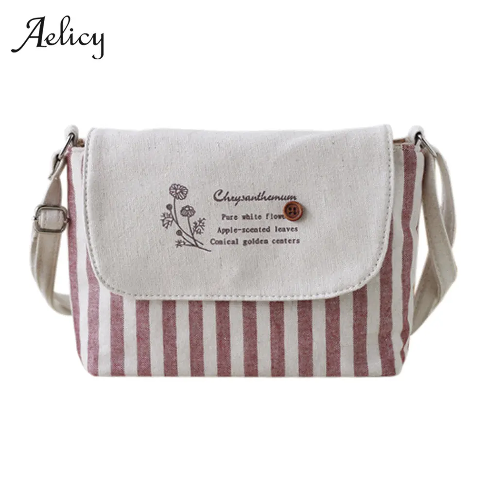 Aelicy high quality Brands Fashion Women Cotton Fabric Bag Women Fresh Striped Girls Shoulder mini crossbody Bag Bolsa Feminina
Aelicy high quality Brands Fashion Women Cotton Fabric Bag Women Fresh Striped Girls Shoulder mini crossbody Bag Bolsa Feminina