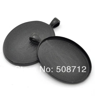 Free Ship!!! 50pcs 30x40mm Antique Black Cameo Setting Blank Pendant Trays - Cabochon Setting - Bezel Setting - Pendant Setting
Free Ship!!! 50pcs 30x40mm Antique Black Cameo Setting Blank Pendant Trays - Cabochon Setting - Bezel Setting - Pendant Setting