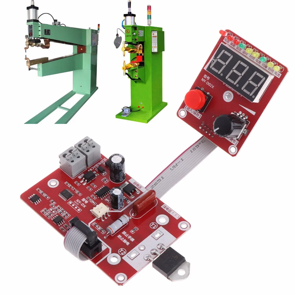 Double pulse Spot welding machine encoder Time Digit Module Control Panel Plate adjustable current Controller 40A Mu MAR25
Double pulse Spot welding machine encoder Time Digit Module Control Panel Plate adjustable current Controller 40A Mu MAR25