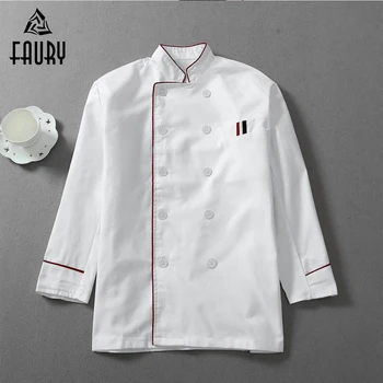 Chef Jackets Uniforms Unisex Food Service Kitchen Hotel Cook Sushi Caffee Workwear Clothes Breathable Restaurant Chef Coats
Chef Jackets Uniforms Unisex Food Service Kitchen Hotel Cook Sushi Caffee Workwear Clothes Breathable Restaurant Chef Coats