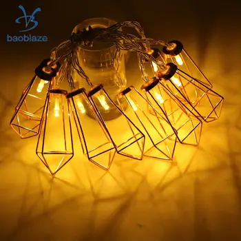 10LED Rose Golden Metal Diamond Shape Fairy String Light Wedding Party Christmas Indoor Outdoor Decor Battery Power(Warm White)
10LED Rose Golden Metal Diamond Shape Fairy String Light Wedding Party Christmas Indoor Outdoor Decor Battery Power(Warm White)