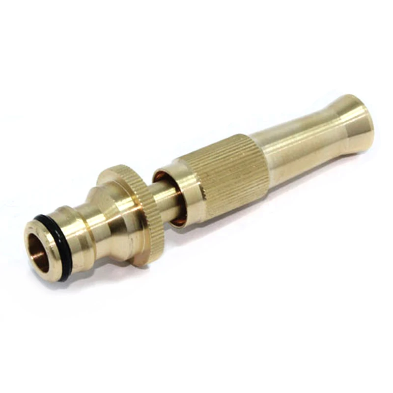 Garden Brass Adjustable Spray Gun Hose Nozzle High Pressure Straight Copper Water Gun for Car Wash Watering Flower Garden Hose
Garden Brass Adjustable Spray Gun Hose Nozzle High Pressure Straight Copper Water Gun for Car Wash Watering Flower Garden Hose