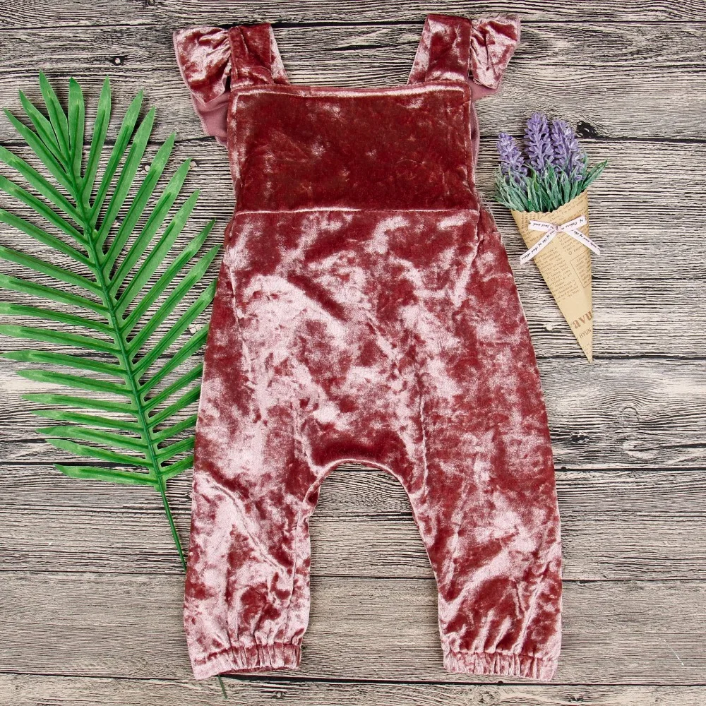 Baby Girl Velvet Romper Toddler Jumpsuit Flutter Sleeve Girl Baby Onesie 1St Birthday New Born Baby Clothes
Baby Girl Velvet Romper Toddler Jumpsuit Flutter Sleeve Girl Baby Onesie 1St Birthday New Born Baby Clothes