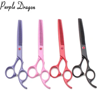 6.5" Stainless Purple Dragon Cats Dog Grooming Shears Animal Shears Thinning Shears Dogs Shears Professional Pets Scissors Z4102
6.5" Stainless Purple Dragon Cats Dog Grooming Shears Animal Shears Thinning Shears Dogs Shears Professional Pets Scissors Z4102