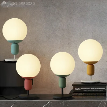 JW Nordic Creative Personality Desk Lamp Macarons Ball Table Light for Children Bedroom Bedside Study Indoor Lighting Fixtures
JW Nordic Creative Personality Desk Lamp Macarons Ball Table Light for Children Bedroom Bedside Study Indoor Lighting Fixtures