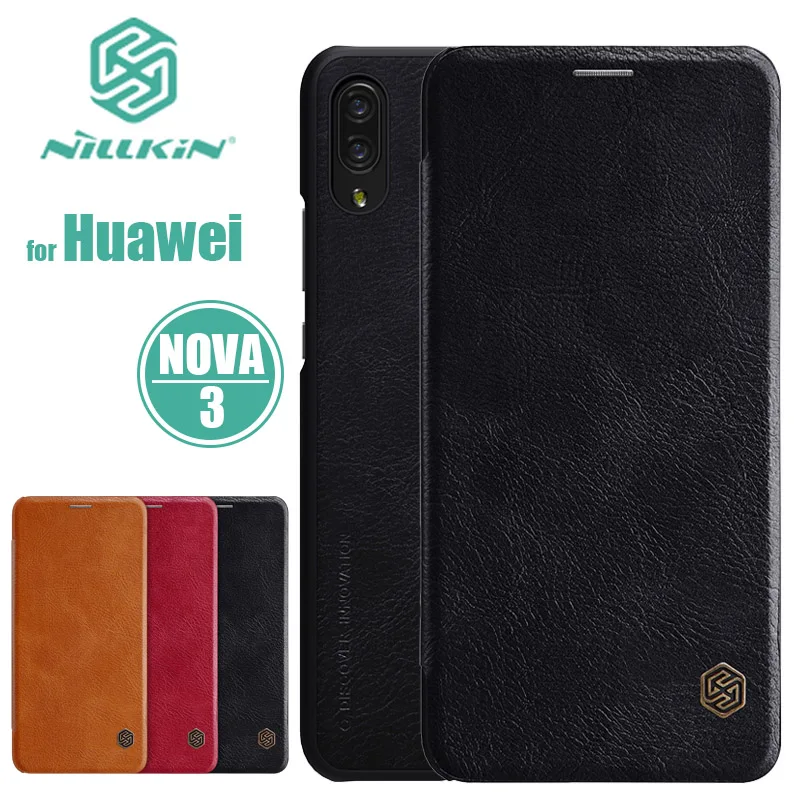 Huawei Nova 3 Case Nillkin Qin Series Flip Leather Case Nova3 Luxury with Card Slot Phone Case for Huawei Nova 3 Nilkin Cover
Huawei Nova 3 Case Nillkin Qin Series Flip Leather Case Nova3 Luxury with Card Slot Phone Case for Huawei Nova 3 Nilkin Cover