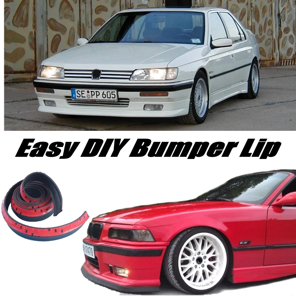 NOVOVISU Bumper Lip Deflector Lips For Peugeot 605 607 608 Front Spoiler Skirt For Car View Tuning / Body Kit / Strip
NOVOVISU Bumper Lip Deflector Lips For Peugeot 605 607 608 Front Spoiler Skirt For Car View Tuning / Body Kit / Strip