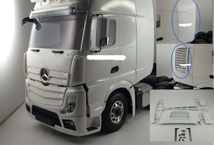 Unpainted Body Side Wing Kits For 1/14 SCALR TAMIYA ACTROS 1851 3363 TRACTOR BENZ 56357 truck
Unpainted Body Side Wing Kits For 1/14 SCALR TAMIYA ACTROS 1851 3363 TRACTOR BENZ 56357 truck