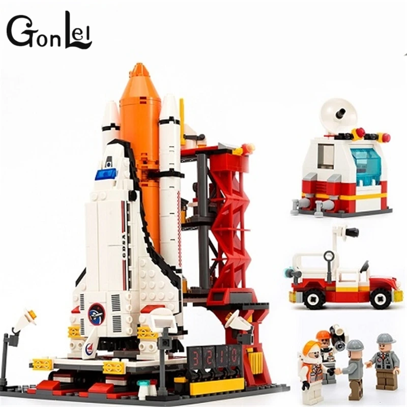 GonLol GUDI 8815 City Spaceport Space Shuttle Building Block Sets 679pcs Space Center DIY Bricks Educational Classic Toys
GonLol GUDI 8815 City Spaceport Space Shuttle Building Block Sets 679pcs Space Center DIY Bricks Educational Classic Toys