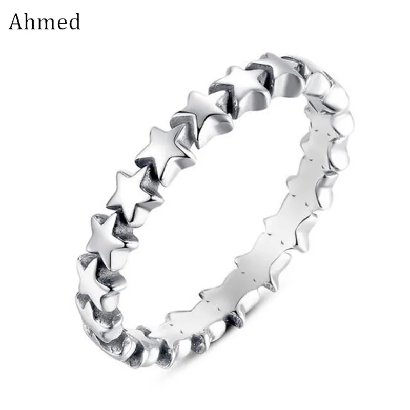 Ahmed New Simple Star Engagement Rings for Women Fashion Silver Ring Finger Ornament Accessories Gifts Party Wholesale
Ahmed New Simple Star Engagement Rings for Women Fashion Silver Ring Finger Ornament Accessories Gifts Party Wholesale